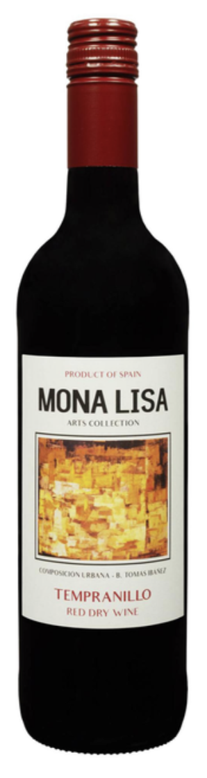 Вино Mona Lisa Tempranillo сухе червоне 0.75л 13%